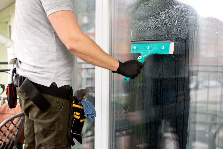 Window Glass Cleaning